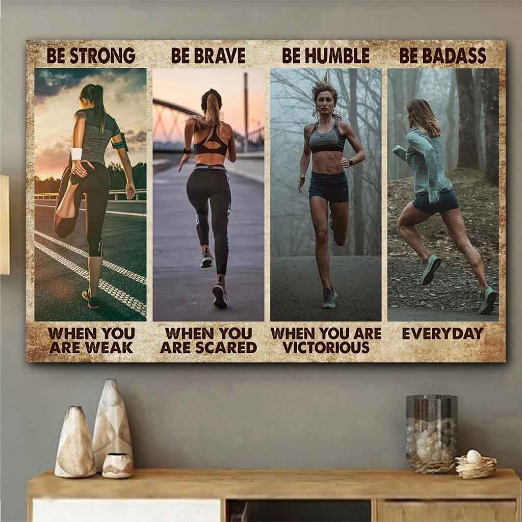 Be Strong - Running Poster