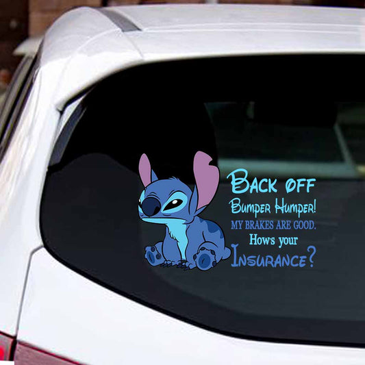 Back Off, Bumper Humper! - Decal Full