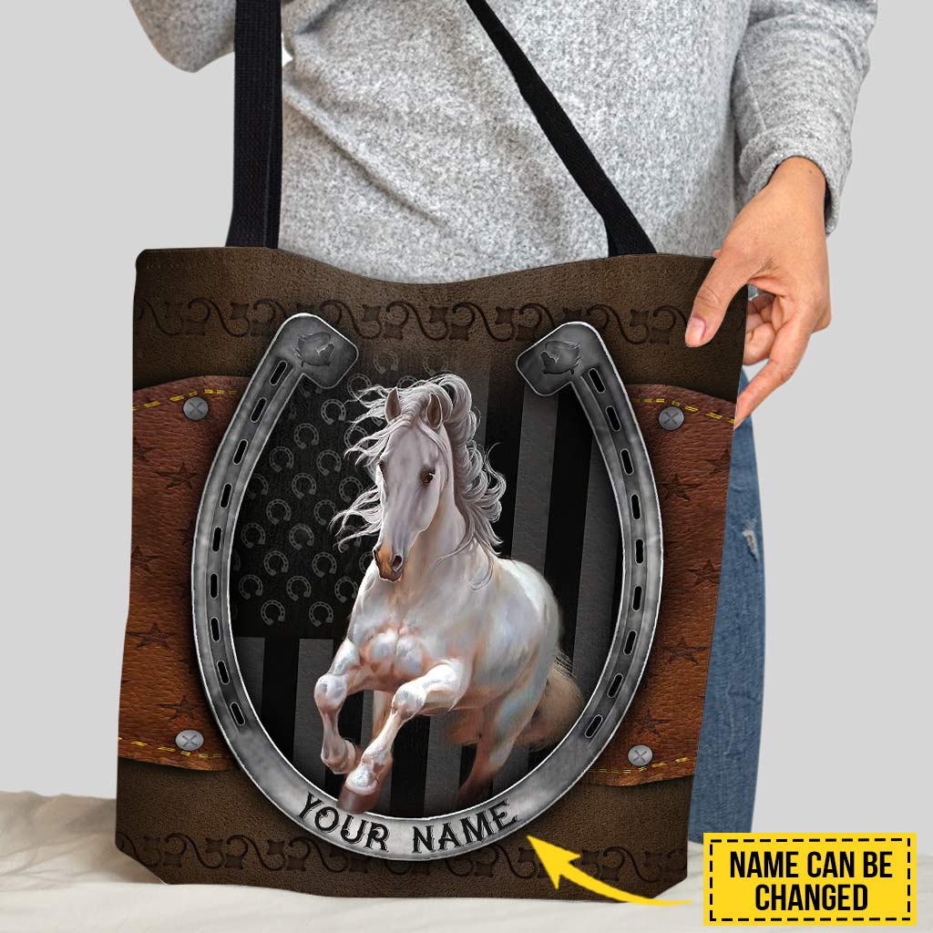 Love Horses - Personalized Tote Bag