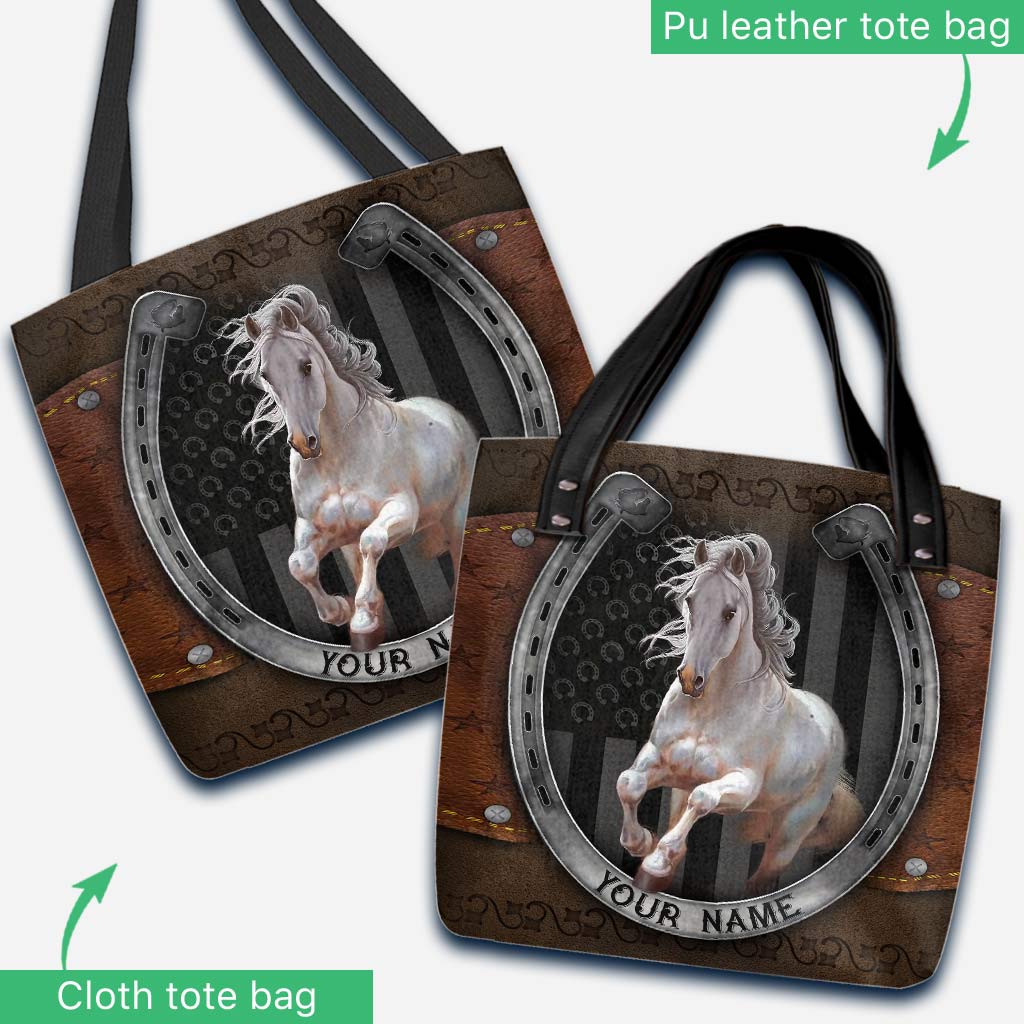 Love Horses - Personalized Tote Bag