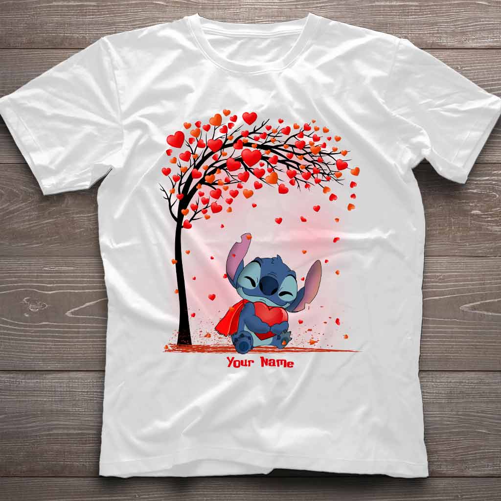 Ohana Love - Personalized Couple T-shirt and Hoodie