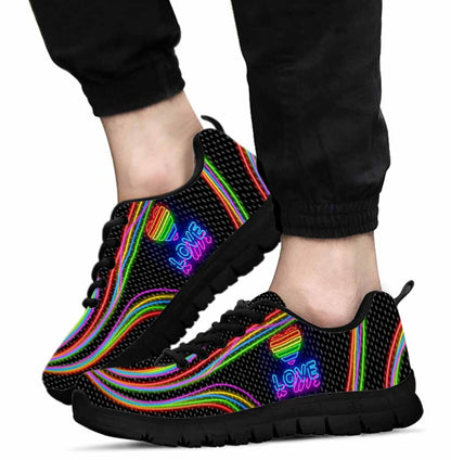 Love Is Love - LGBT Support Sneakers