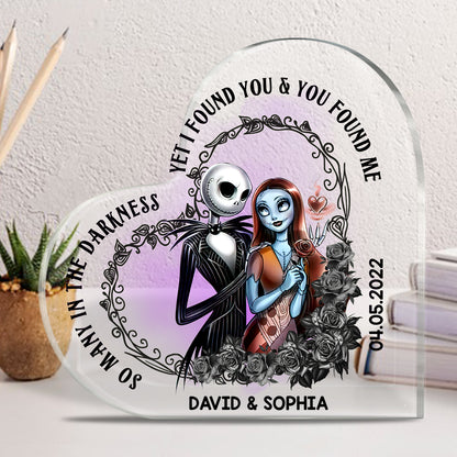 So Many In The Darkness - Personalized Nightmare Custom Shaped Acrylic Plaque