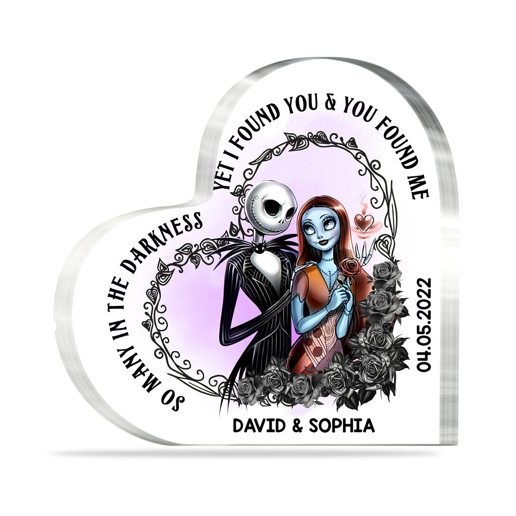 So Many In The Darkness - Personalized Nightmare Custom Shaped Acrylic Plaque