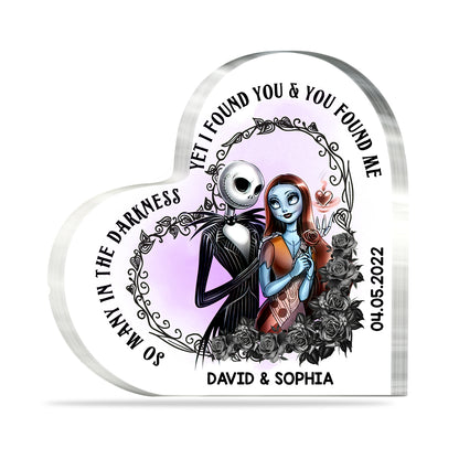 So Many In The Darkness - Personalized Nightmare Custom Shaped Acrylic Plaque