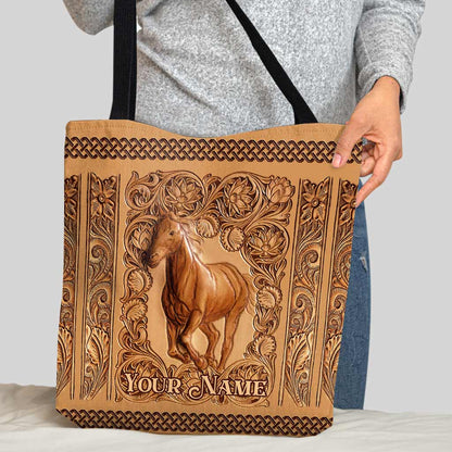 Horse Girl - Personalized Horse Tote Bag