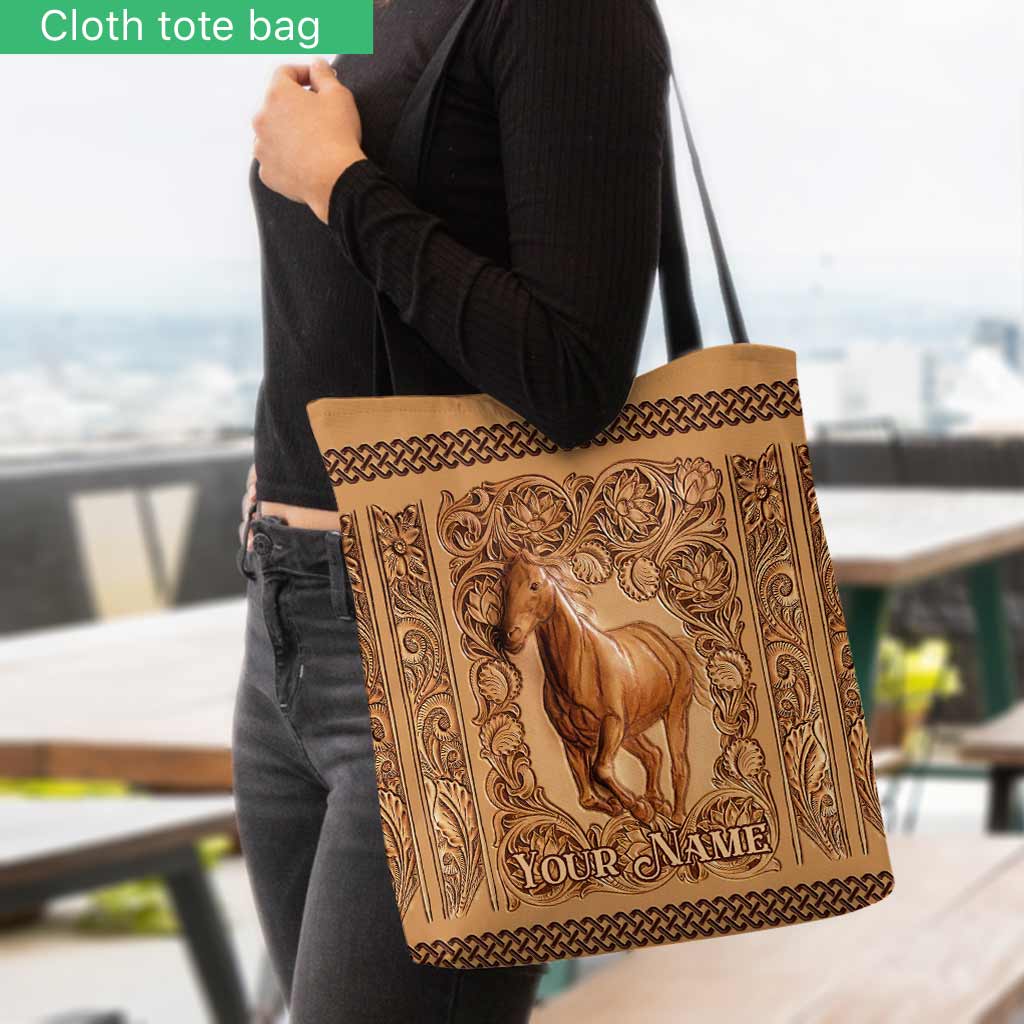 Horse Girl - Personalized Horse Tote Bag