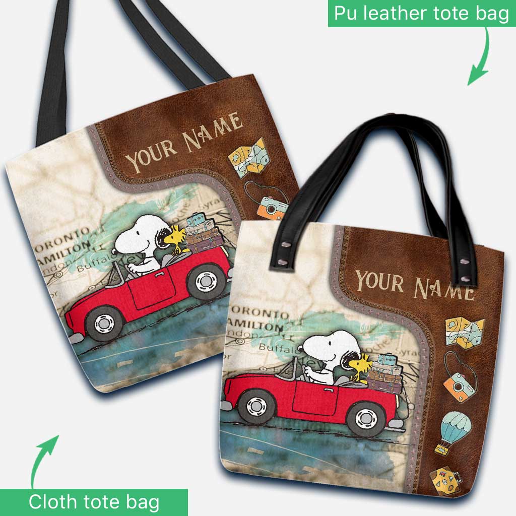 Car Travel - Personalized Travelling Tote Bag