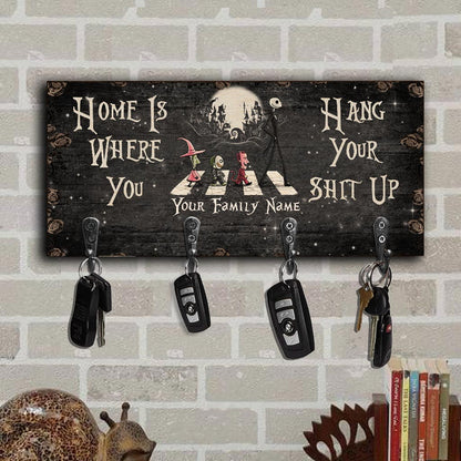 Home Is Where You Hang - Personalized Nightmare Key Rack