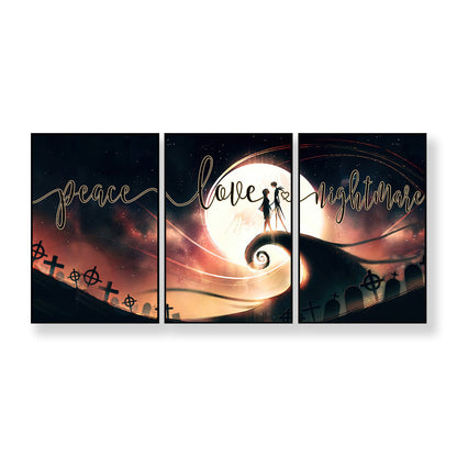 Peace Love Nightmare - Nightmare Poster & Canvas Set