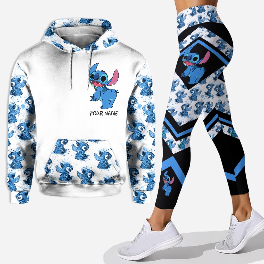 Kiss My Ass - Personalized Ohana Hoodie and Leggings