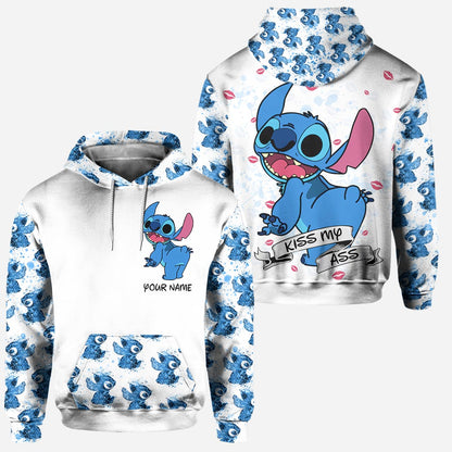 Kiss My Ass - Personalized Ohana Hoodie and Leggings