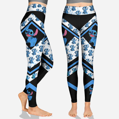 Kiss My Ass - Personalized Ohana Hoodie and Leggings