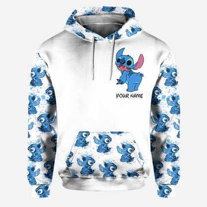 Kiss My Ass - Personalized Ohana Hoodie and Leggings