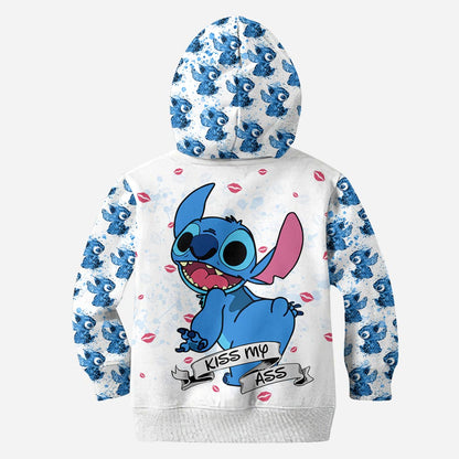 Kiss My Ass - Personalized Ohana Hoodie and Leggings