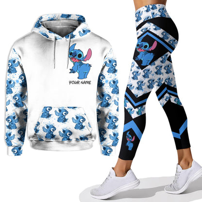 Kiss My Ass - Personalized Ohana Hoodie and Leggings