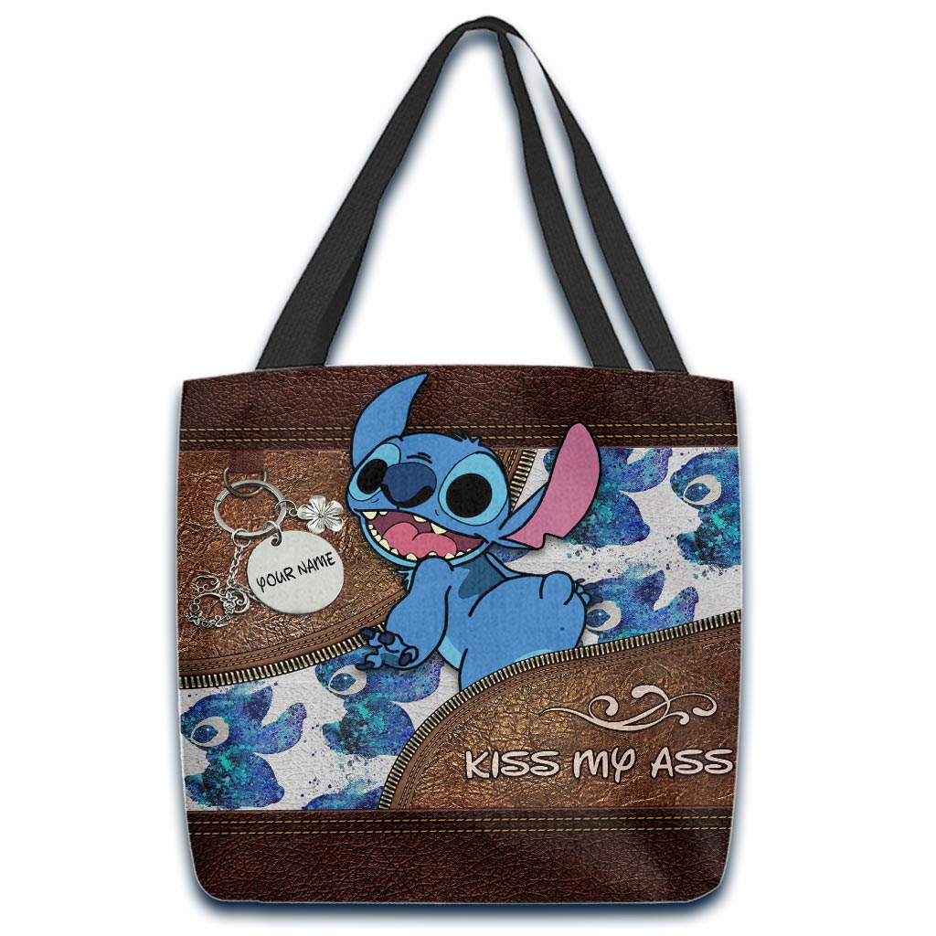 Kiss My Ass - Personalized Ohana Tote Bag