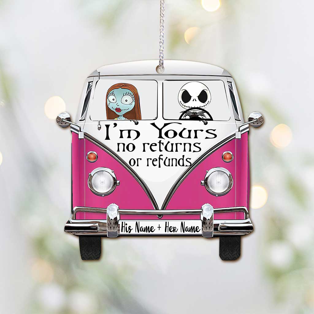 I’m Yours - Personalized Christmas Nightmare Ornament (Printed On Both Sides)