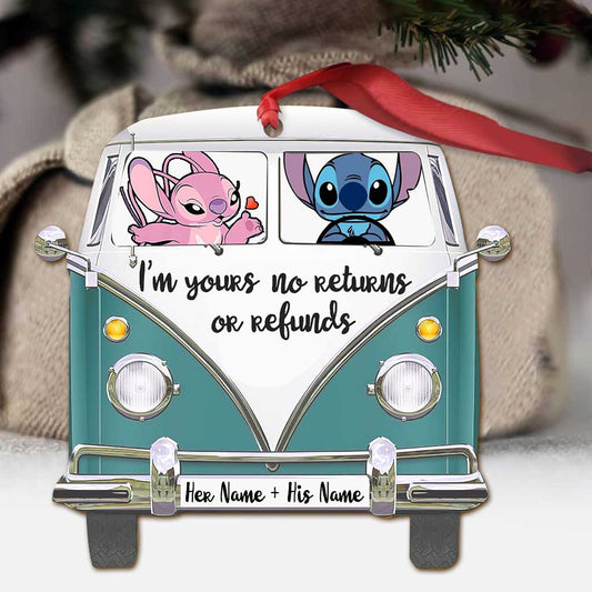 I’m Yours - Personalized Christmas Ohana Ornament (Printed On Both Sides)