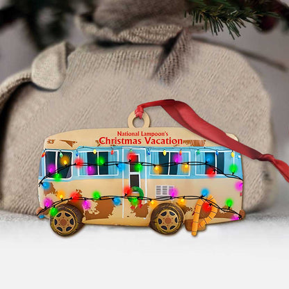 Holiday Camper - Christmas Ornament (Printed On Both Sides)