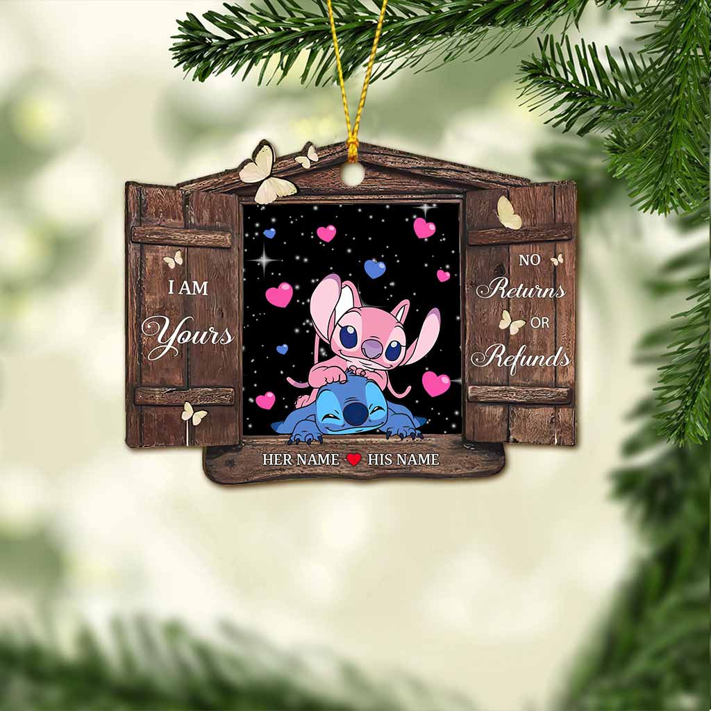 I Am Yours - Personalized Christmas Ohana Ornament (Printed On Both Sides)