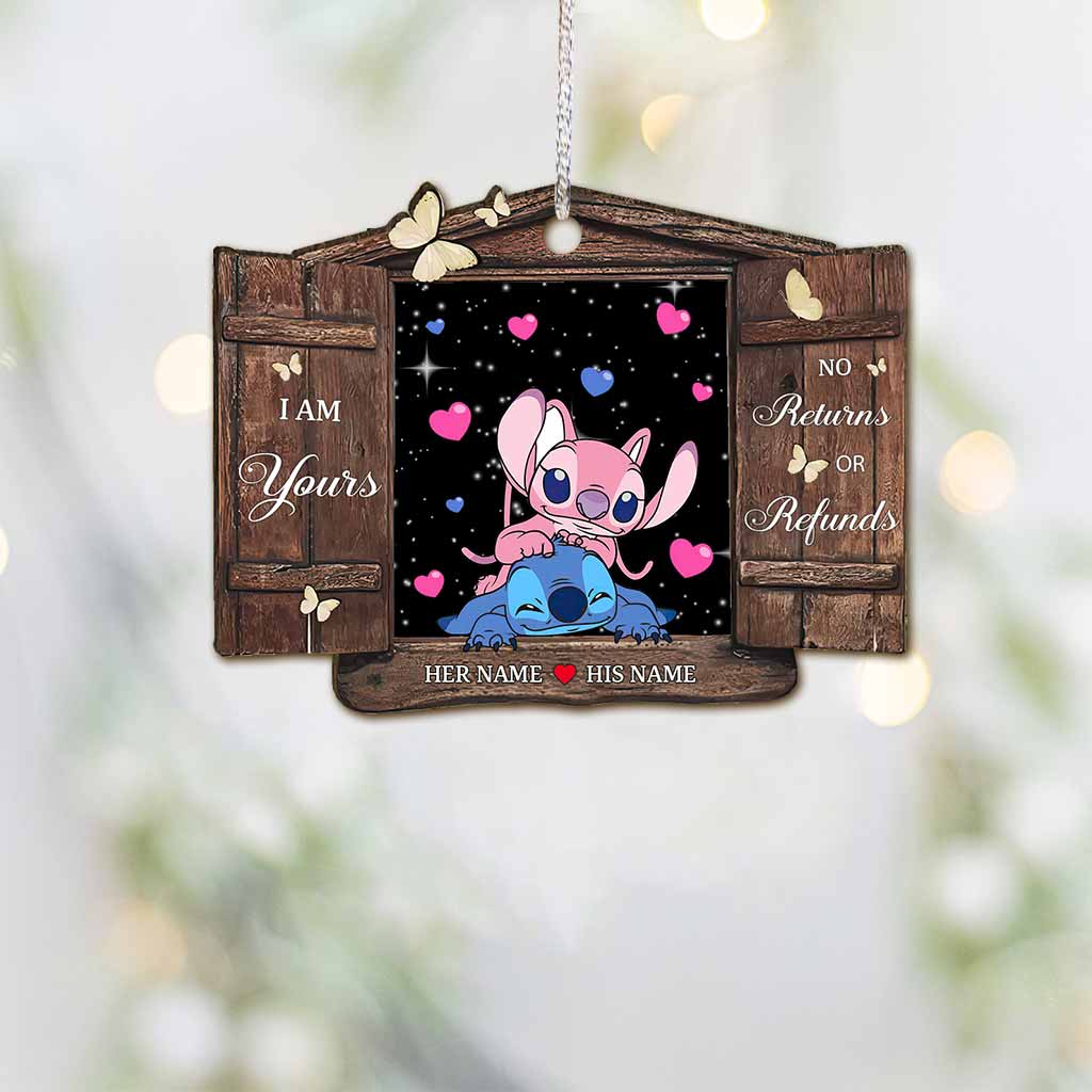 I Am Yours - Personalized Christmas Ohana Ornament (Printed On Both Sides)