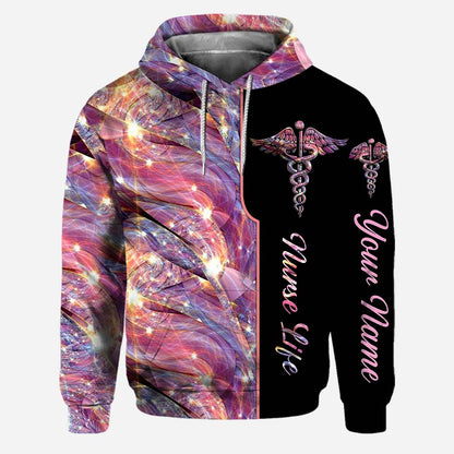 Nurse Life - Personalized Hoodie and Leggings