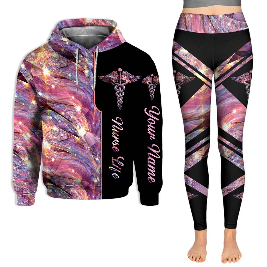 Nurse Life - Personalized Hoodie and Leggings