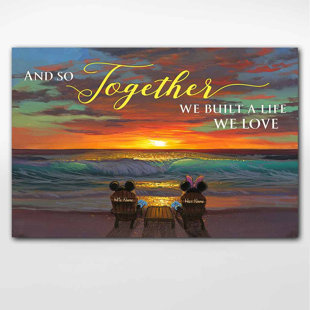 Magic Couple - Personalized Mouse Poster