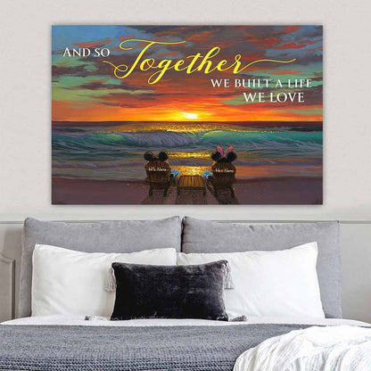 Magic Couple - Personalized Mouse Poster