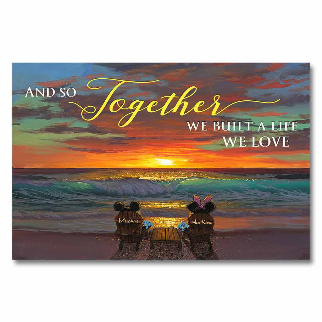 Magic Couple - Personalized Mouse Poster