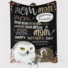 Mom Hey Mom Mom Mom - Personalized Mother&#39;s Day Mother Blanket