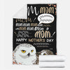 Mom Hey Mom Mom Mom - Personalized Mother&#39;s Day Mother Blanket
