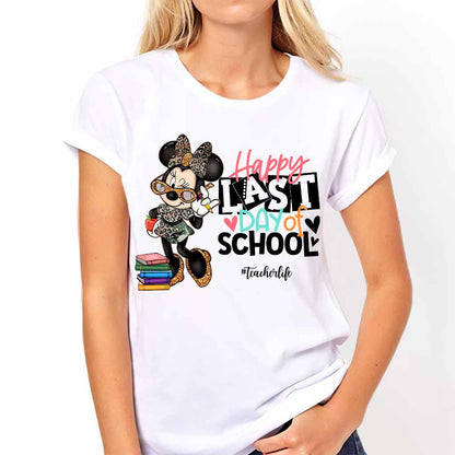 Happy Last Day Of School - Personalized Last Day Of School Teacher T-shirt and Hoodie