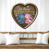 I&#39;m Yours No Returns Or Refunds - Personalized Couple Ohana Cut Metal Sign With 3D Pattern Print