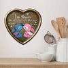I&#39;m Yours No Returns Or Refunds - Personalized Couple Ohana Cut Metal Sign With 3D Pattern Print