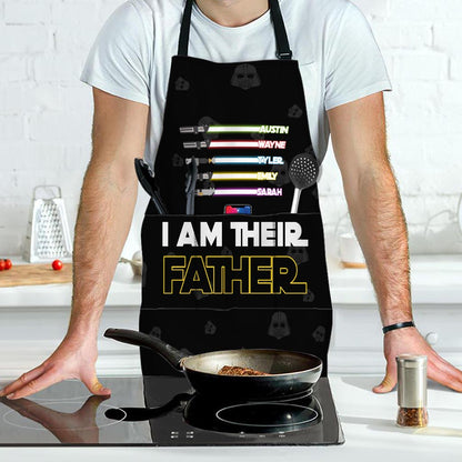 I Am Their Father - Personalized Father's Day Father Apron