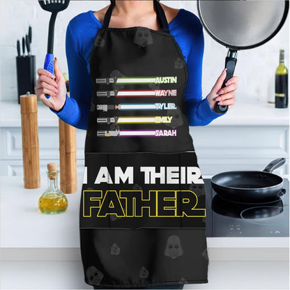 I Am Their Father - Personalized Father's Day Father Apron