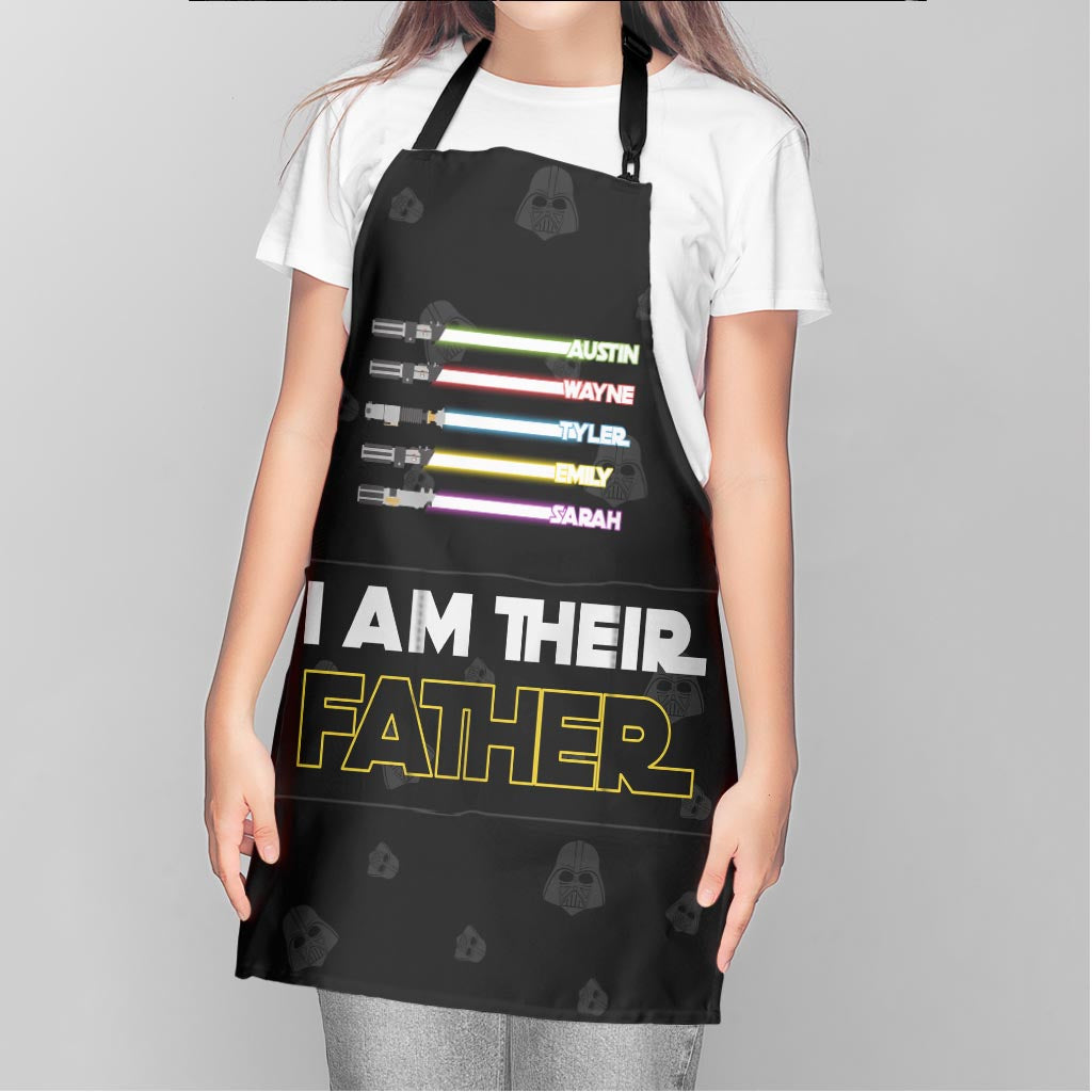 I Am Their Father - Personalized Father's Day Father Apron