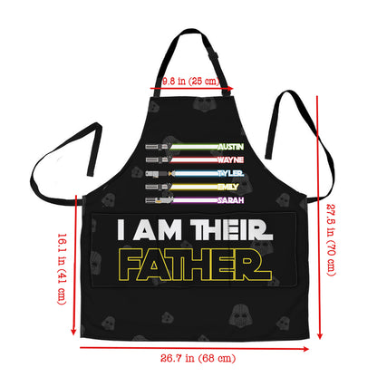 I Am Their Father - Personalized Father's Day Father Apron