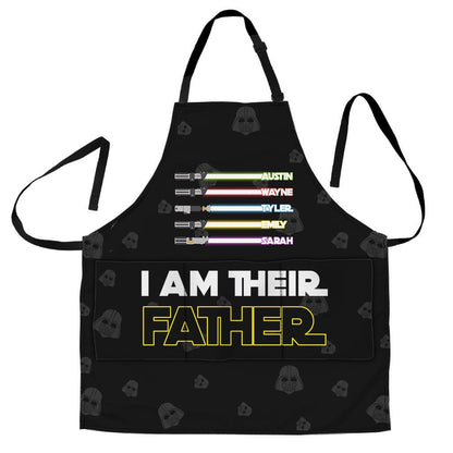 I Am Their Father - Personalized Father's Day Father Apron