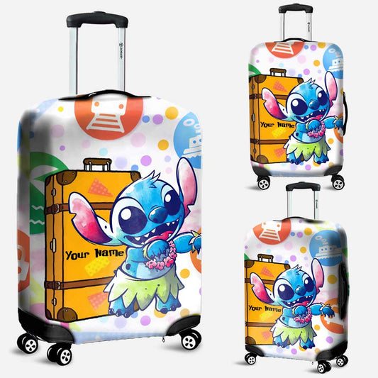 Summer Is Calling - Personalized Ohana Luggage Cover