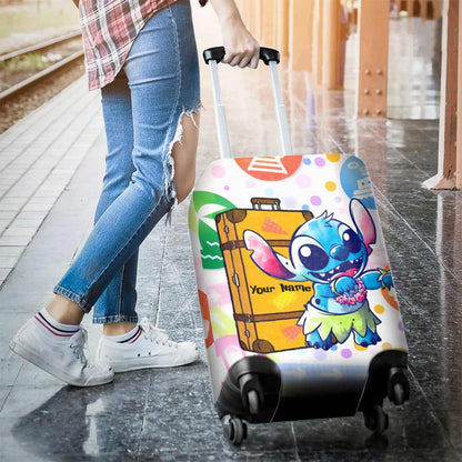 Summer Is Calling - Personalized Ohana Luggage Cover