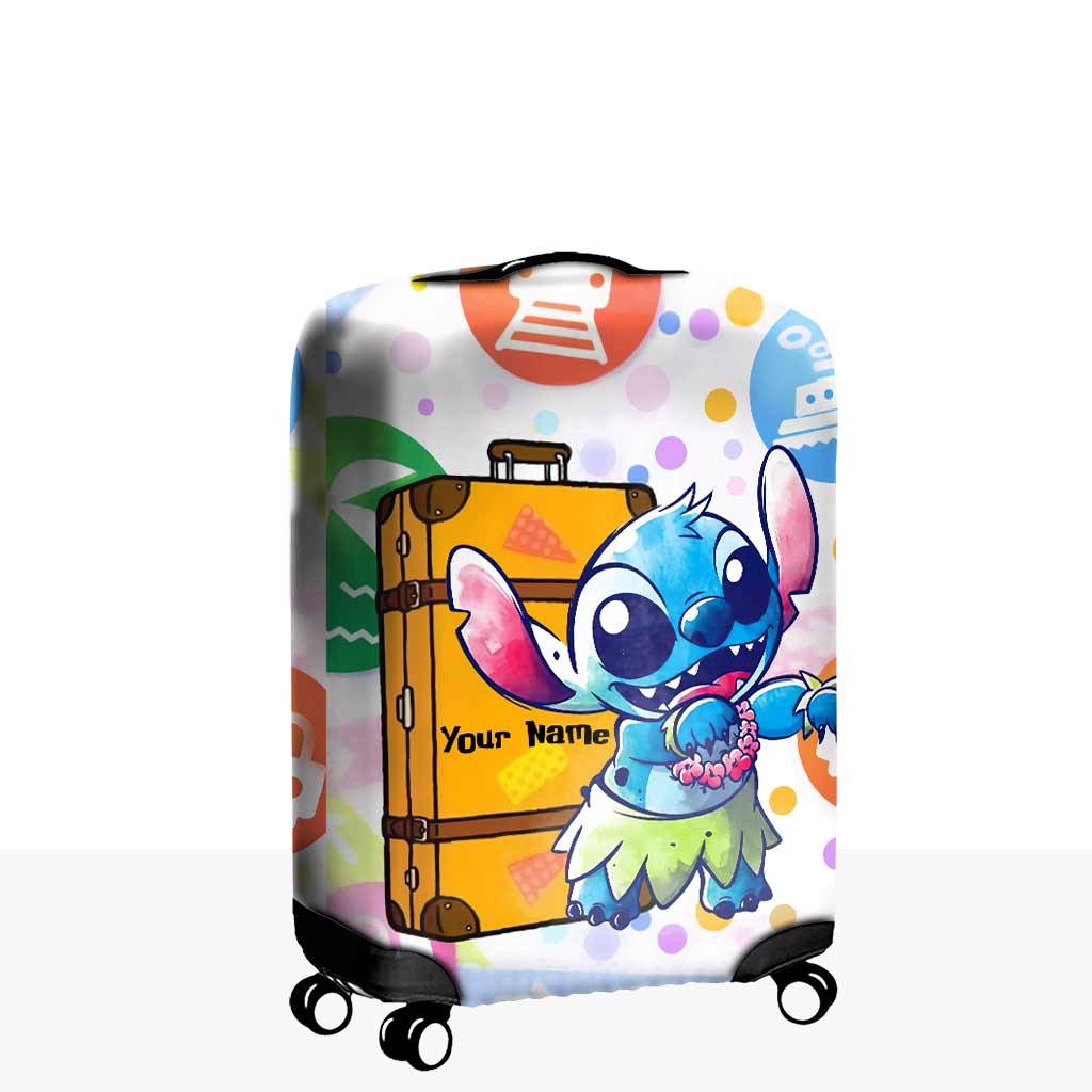 Summer Is Calling - Personalized Ohana Luggage Cover