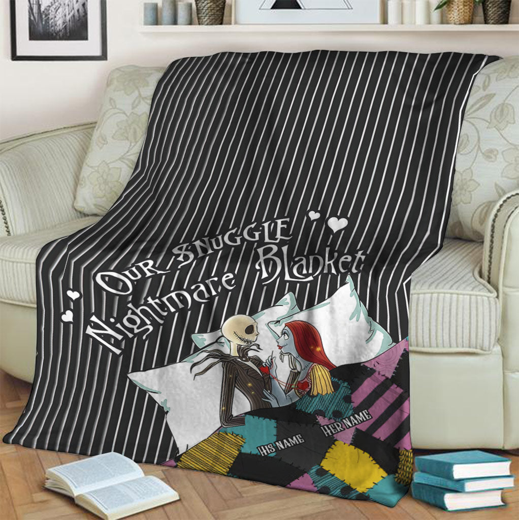 Our Snuggle Nightmares Blanket - Personalized Blanket