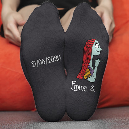 Nightmare Couple - Personalized Nightmare Socks