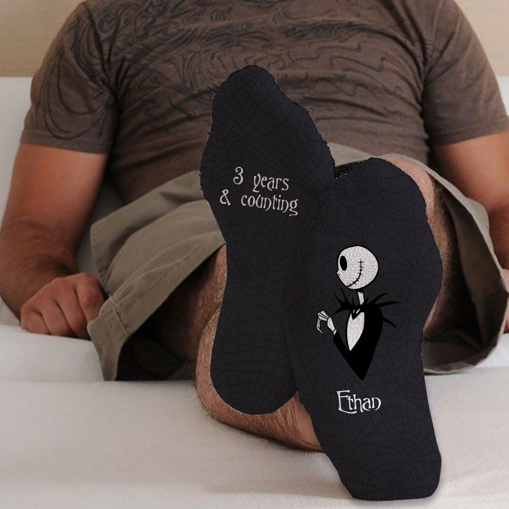 Nightmare Couple - Personalized Nightmare Socks