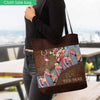 Love Flamingos Personalized  Tote Bag