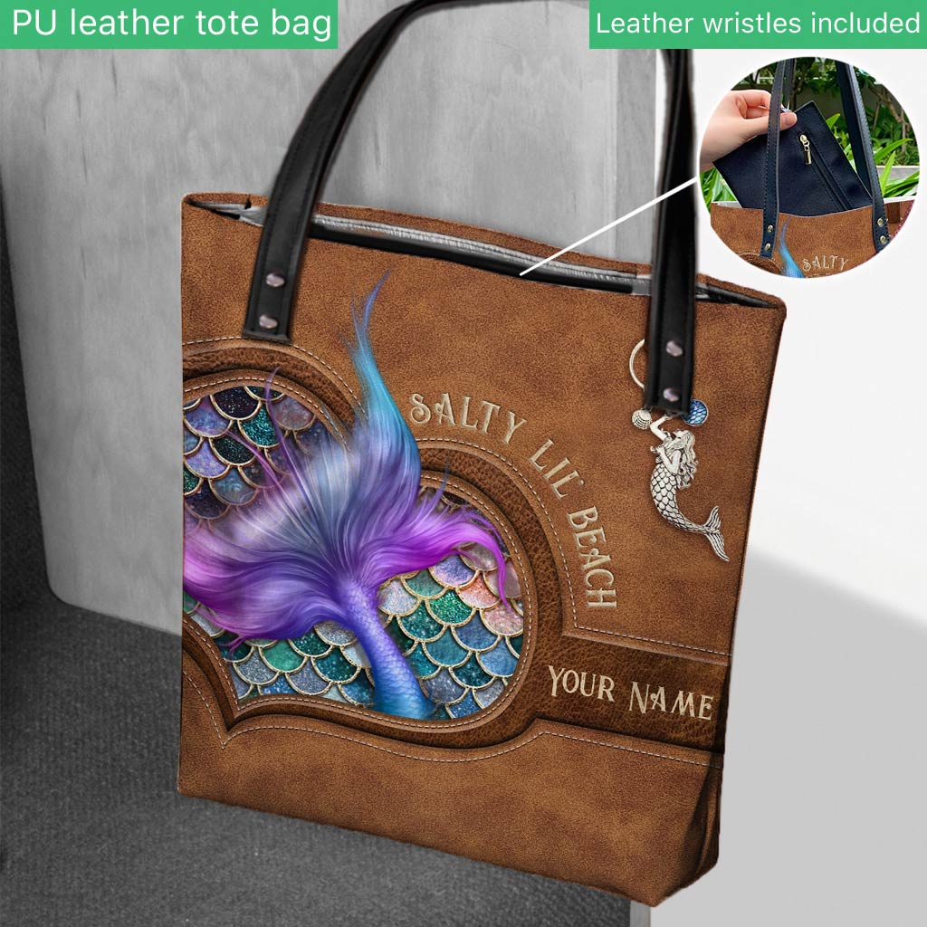 Love Mermaid Personalized  Tote Bag