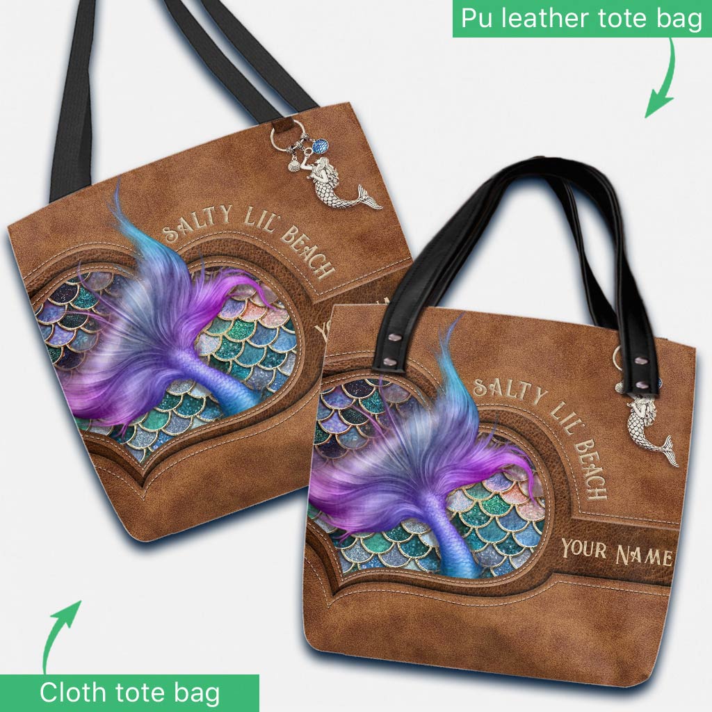 Love Mermaid Personalized  Tote Bag